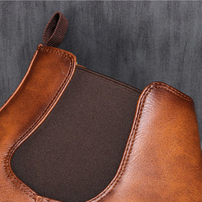 Bota Chelsea Masculina de Couro Lorennzi