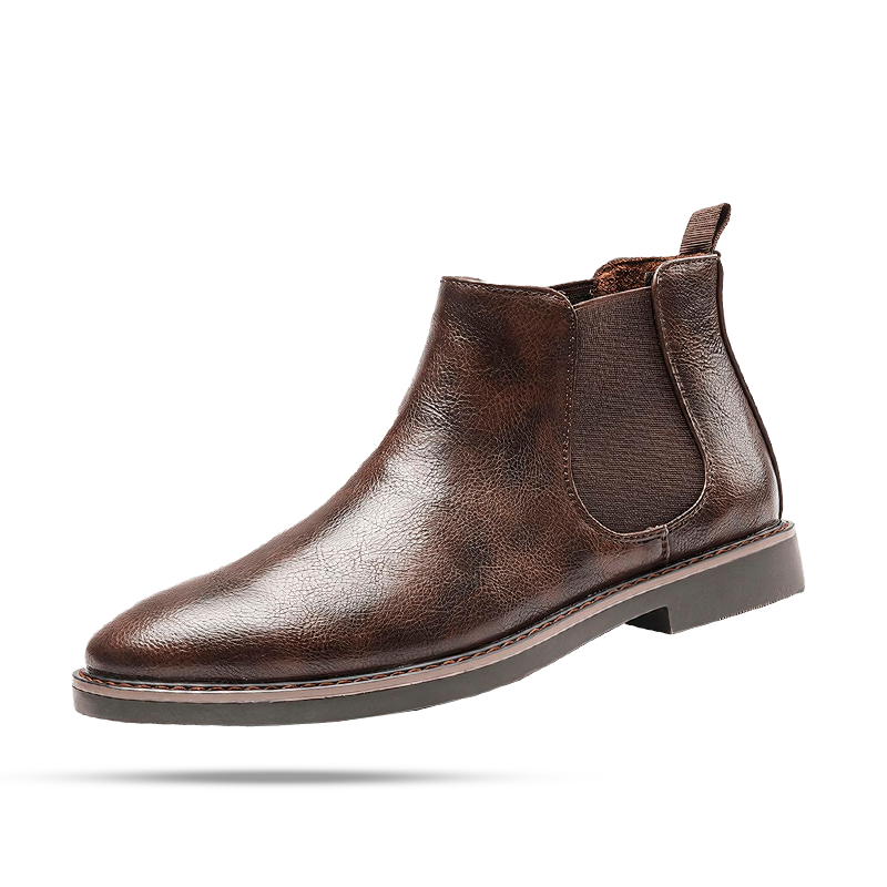 Bota Chelsea Masculina de Couro Lorennzi