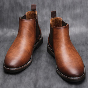 Bota Chelsea Masculina de Couro Lorennzi