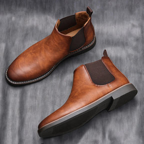 Bota Chelsea Masculina de Couro Lorennzi