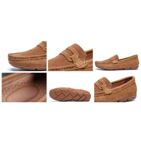 Sapato Mocassim Masculino de Camurça Lorennzi