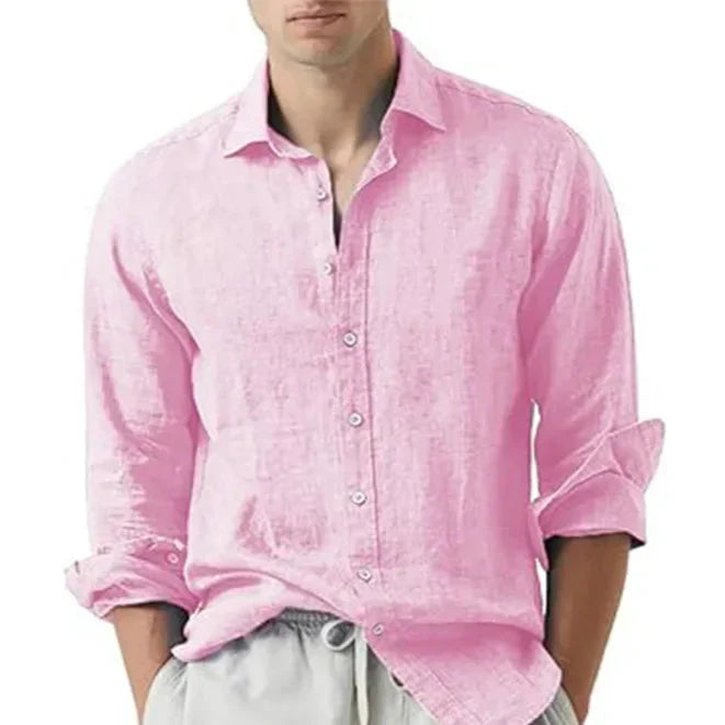 Camisa de Linho Old Money